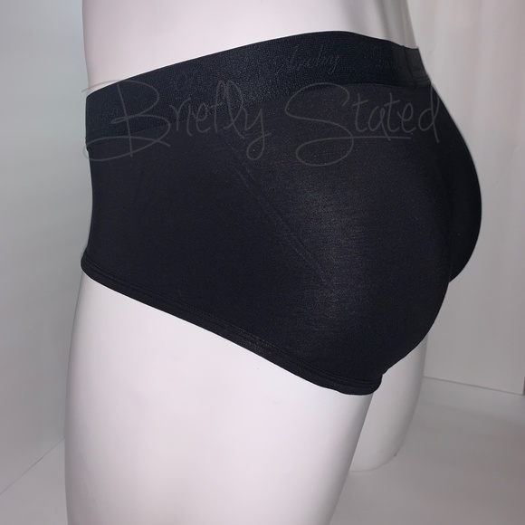 David Archy Micro Modal Briefs - Black (L) - Picture 5 of 7